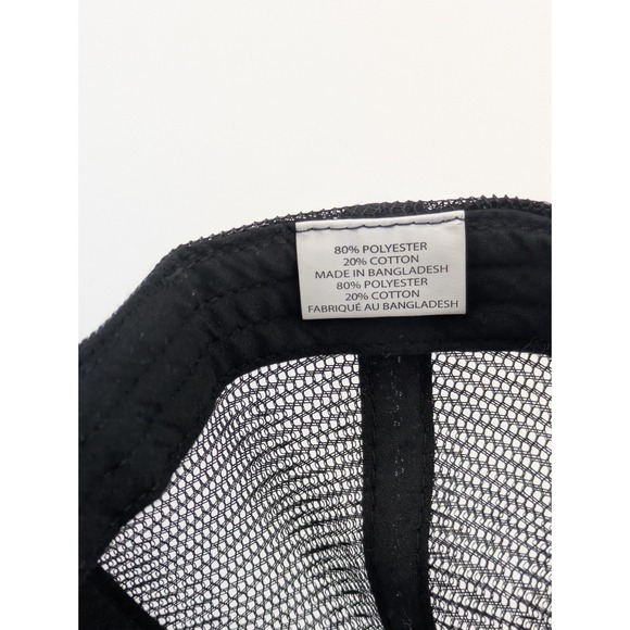 Angel's Envy Bourbon Promotional Trucker Hat Black Adjustable Rare - Picture 3 of 4